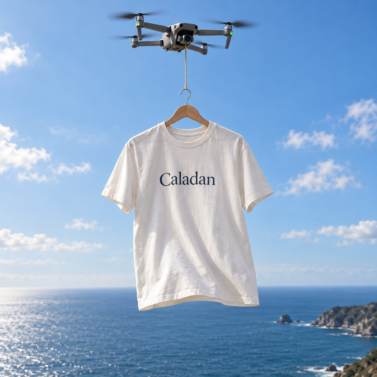 AI-generated Caladan t-shirt mockup